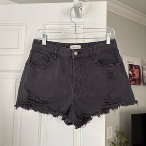PacSun High Rise Jean Shorts